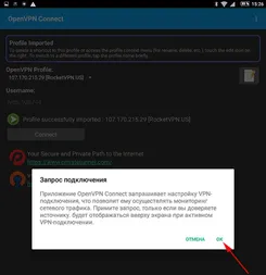OpenVPN ОпенВПН — скриншот 4